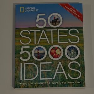 National Geographic 50 States 5000 Ideas Book